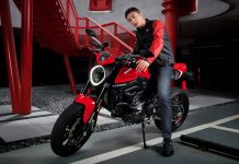 Intip Kerennya New Monster dan BA Ducati Johnny Huang di Shanghai Ducati Monster Johnny Huang