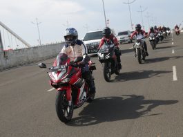 Komunitas Honda Riding Bareng Pembalap AHRT Perdana Komunitas Honda Riding Bareng