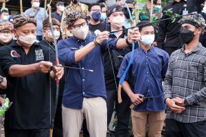 Sandiaga Uno Dukung Optimalisasi Desa Wisata Cisande Sandiaga Uno Desa Cisande