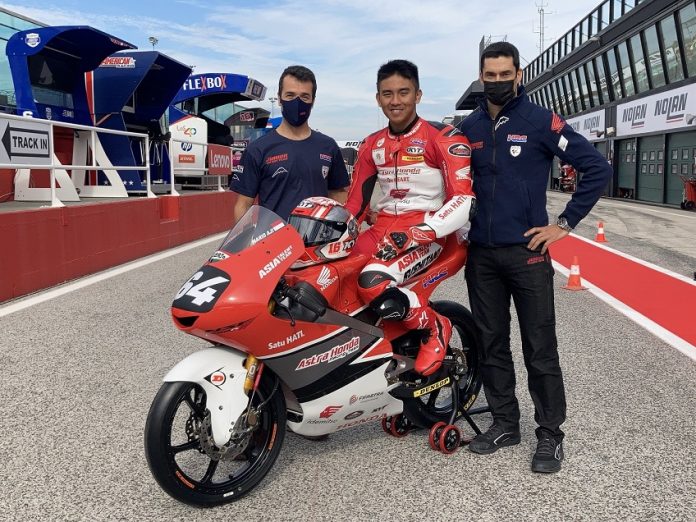 Mario Aji di Moto3