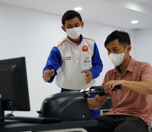 AHM Gelar Uji Kemampuan Instruktur Keselamatan Berkendara Secara Virtual AHM Instruktur