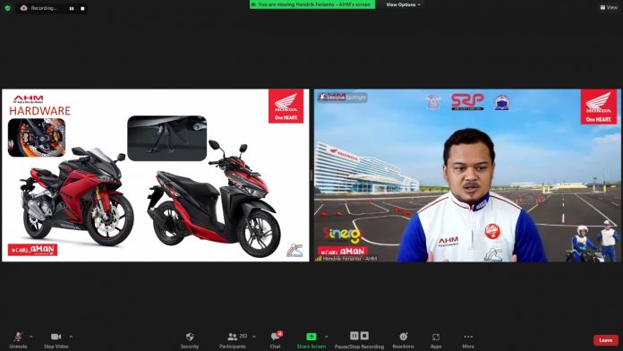 Webinar Keselamatan Berkendara Honda