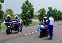 Pejuang Muda Keselamatan Jalan Indonesia Mendapat Pelatihan Safety Riding dari Honda Pejuang Muda Keselamatan Jalan
