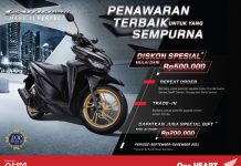 Promo Diskon dan Special Gift untuk Pembelian Honda Vario 150 Promo Honda Vario 150