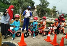 Yayasan AHM Edukasi Anak Usia Dini di Taman Lalu Lintas Anak Yayasan AHM TLLA