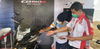 CB150X Hadir di Mandalika