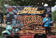 Balap Vespa The Brotos