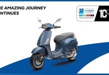 PT Piaggio Indonesia 10th Anniversary Vespa Sprint150 i-get Limited Edition Hanya 1010 Unit 10th Anniversary Vespa Sprint150