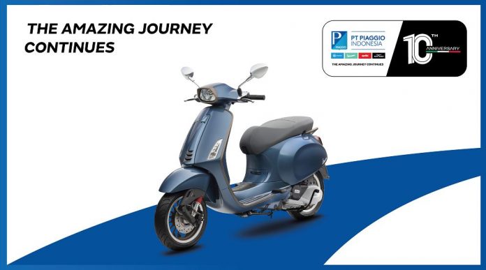 10th Anniversary Vespa Sprint150