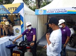 Sepeda Motor Listrik UBL di Pekan Nasional Keselamatan Jalan 2021, Didukung Menhub Sepeda Motor Listrik UBL