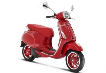 Kolaborasi dengan RED, Vespa Elettrica Siap Lawan Pandemi vespa elettrica red