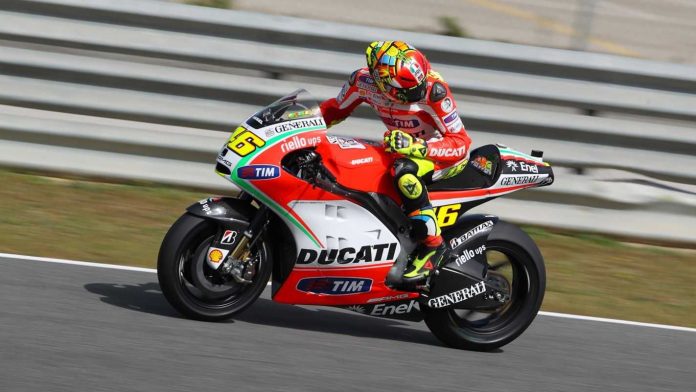 Rossi Test Rider Ducati