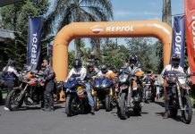 Touring Repsol Bersama Komunitas Kenalkan Seri Produk Pelumas Racing Touring Repsol Bersama Komunitas
