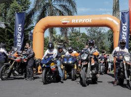 Touring Repsol Bersama Komunitas Kenalkan Seri Produk Pelumas Racing Touring Repsol Bersama Komunitas