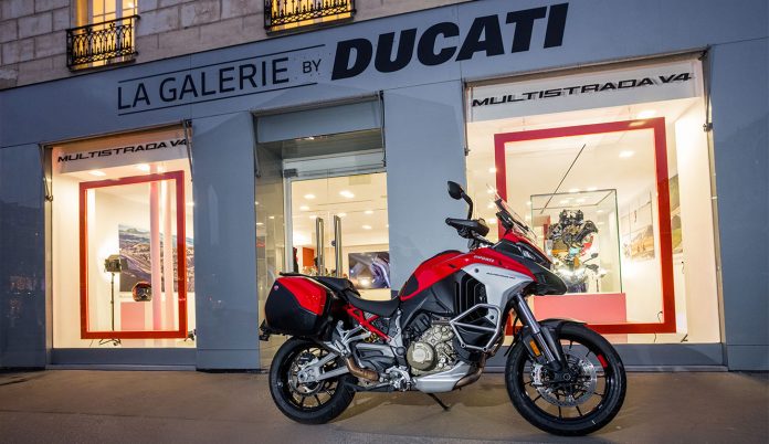 ducati multistrada paris