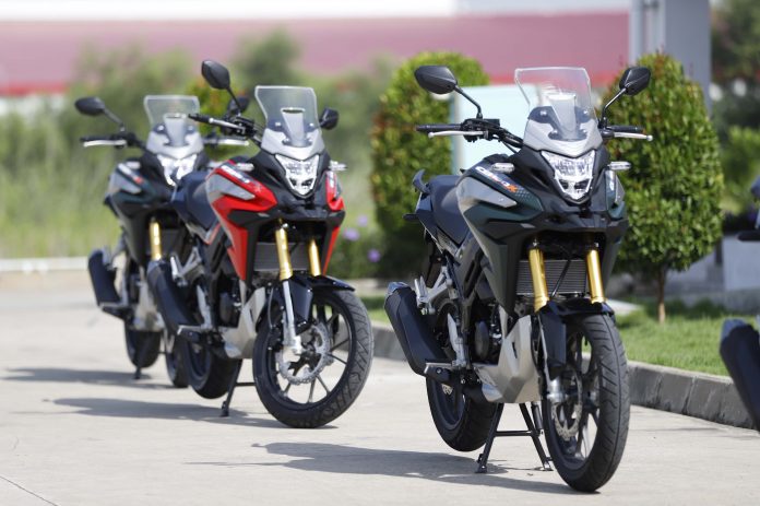 Honda CB140X versi standar