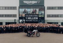 Tiger900 Rally Pro Jadi Produk ke-Sejuta Triumph Tiger900 Rally Pro Jadi