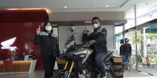 Honda CB150X di Jakarta-Tangerang