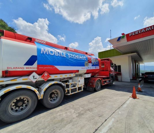 Siaga Libur Nataru, Pertamina Hadirkan Layanan Tambahan Mobile Storage Mobile Storage Pertamina