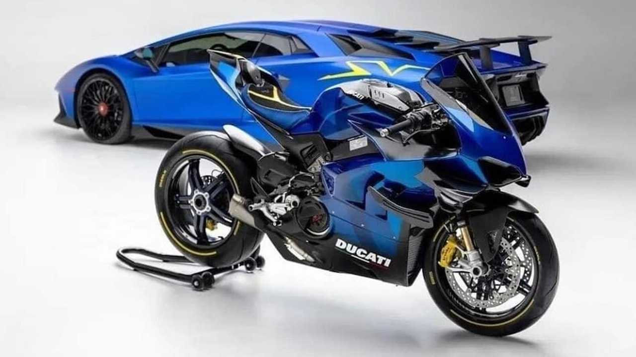Ducati Superleggera Lamborghini, Aventador