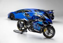 Ducati Superleggera dan Lamborghini