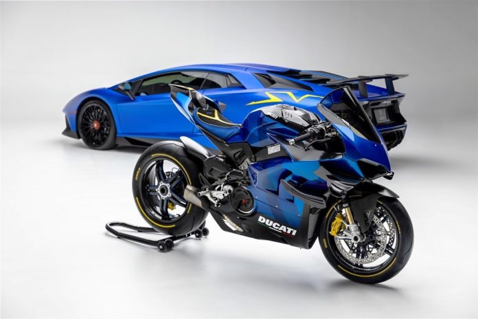 Ducati Superleggera dan Lamborghini