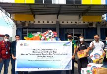 Pegadaian Bantu Korban Banjir di Aceh dan Jayapura Pegadaian Banjir