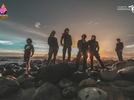 Sunset Pantai Cidora Obat Lelah Srikandi Wonderful Ride Pantai Cidora