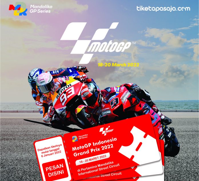 Tiket MotoGP 2022 Indonesia