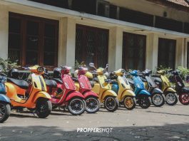GT Vespa Club Indonesia dan Scooter Gabut Gelar Fun Riding ke Bogor GT Vespa Club Indonesia