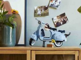 LEGO Vespa 125, Full Detail Pernik yang Langka dari LEGO LEGO Vespa 125