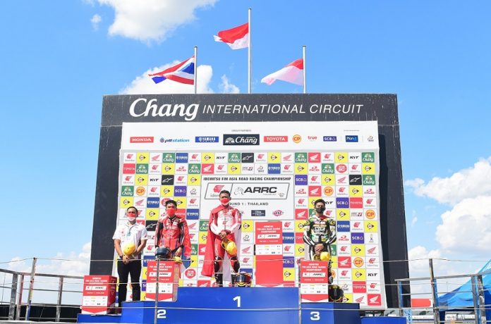 Podium Race 1 AP250 ARRC Buriram