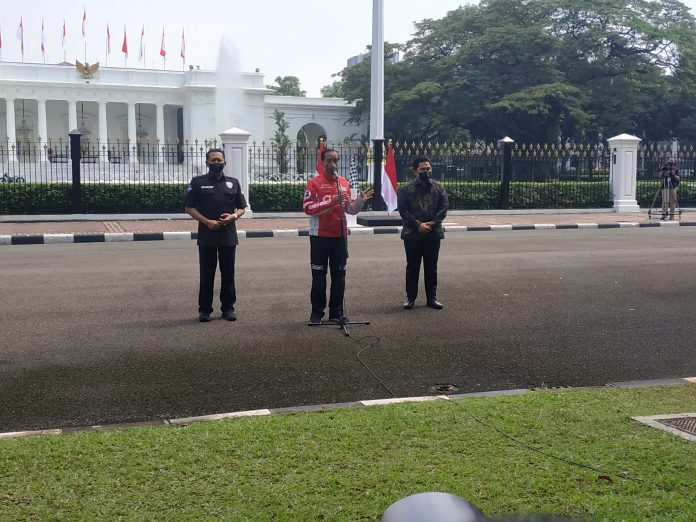 Jokowi Parade MotoGP
