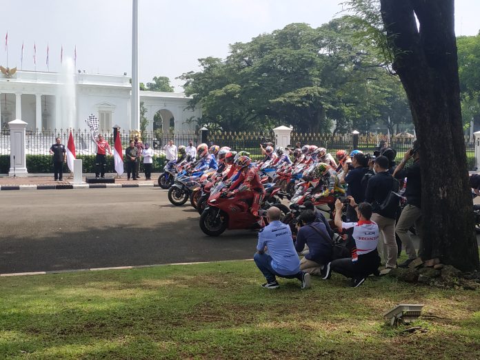 Jokowi Parade MotoGP