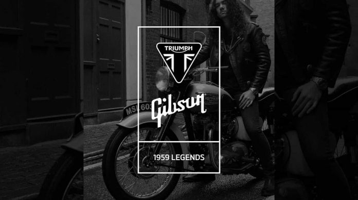 Triumph Kolaborasi Gibson Les
