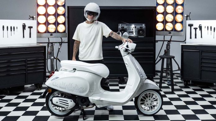 Justin Bieber x Vespa