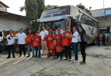 Mudik Gratis Exxon Mobil dan IPOMI, Ratusan Pemudik Diberangkatkan Mudik Gratis Exxon Mobil