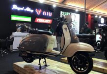 Mirip Lambretta, Royal Alloy TG150 Rilis di IIMS Hybrid 2022 dengan Harga Rp69 Juta Royal Alloy TG150