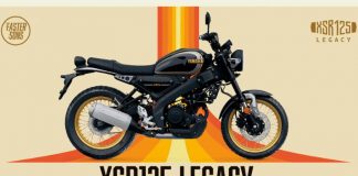 Yamaha XSR125 Legacy