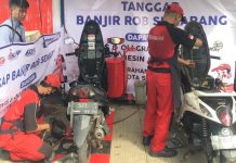 Merawat Sepeda Motor Setelah Terendam Banjir Merawat Sepeda Motor