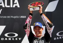 Finis ke-3 di Mugello, Aleix Espargaro Kokoh di Klasemen Kedua Aleix Espargaro