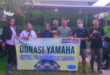 Tak Hanya Berbagi Takjil, FOCI Gorontalo Juga Berdonasi ke Masjid FOCI chapter Gorontalo