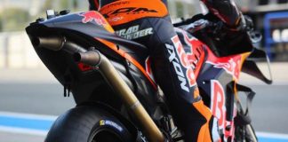 Knalpot KTM MotoGP tes Jerez
