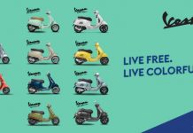 Vespa Indonesia Beri Warna Baru Untuk Seluruh Lini Produknya Vespa Indonesia warna baru