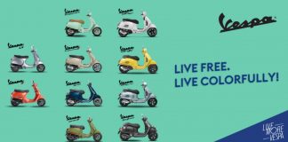 Vespa Indonesia warna baru