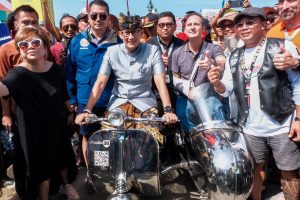Sandiaga Uno Vespa World Days 2022 Sandiaga Uno Vespa World Days 2022