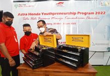 8 Pebengkel Muda Yayasan AHM Mendapat Suntikan Dana dari FIF Group 8 Pebengkel Muda Yayasan