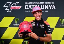 Kisah Haru di Balik Helm Spesial Aleix Espargaro di MotoGP Catalunya Aleix Espargaro