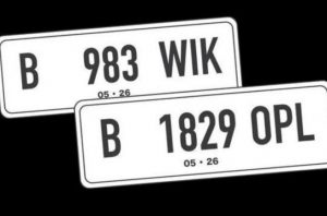 Plat nomor putih Plat nomor putih