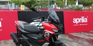 Mesin Aprilia SR GT